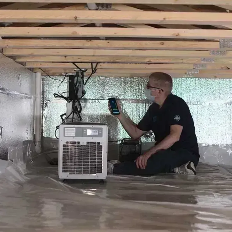 Crawl Space Water Removal in Collierville, CA